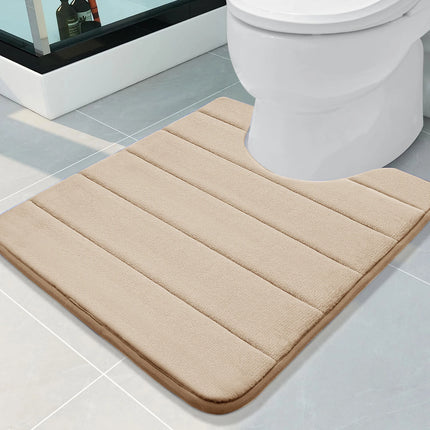 U-Shape Memory Foam Bathroom Mat