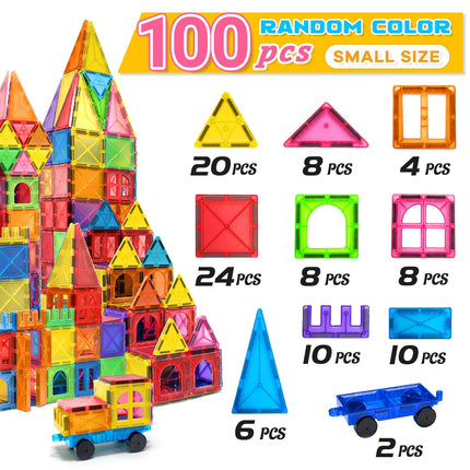 Magnetic Building Blocks Educational Construction Set for Kids