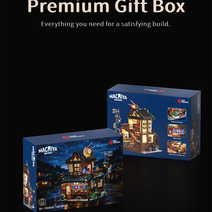 Japanese Ramen Shop Building Block Set