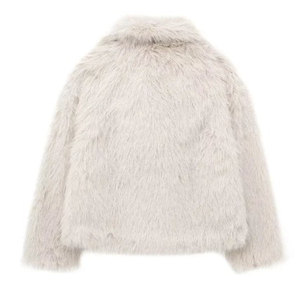 Women's Fluffy Faux Fur Coat