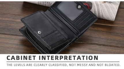PU Leather Zipper Wallet