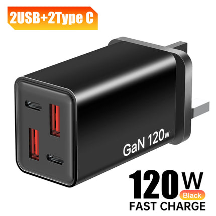 120W 4-Port GaN Charger