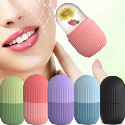Silicone Ice Ball Facial Massager