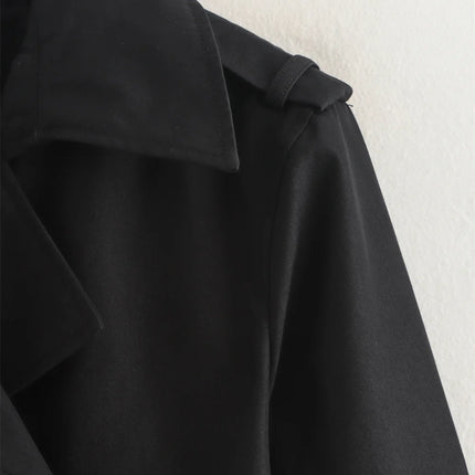 Women's Cropped Trench Jacket