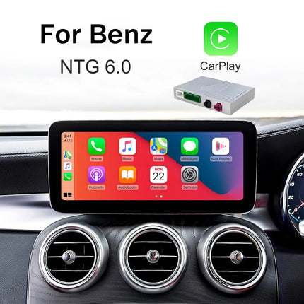 Ezonetronics Wireless CarPlay Android Auto Retrofit Kit Decoder Box CarPlay Interface for Mercedes Benz NTG6.0 MBUX System 2019+