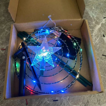 Solar Christmas Tree Garden Lights