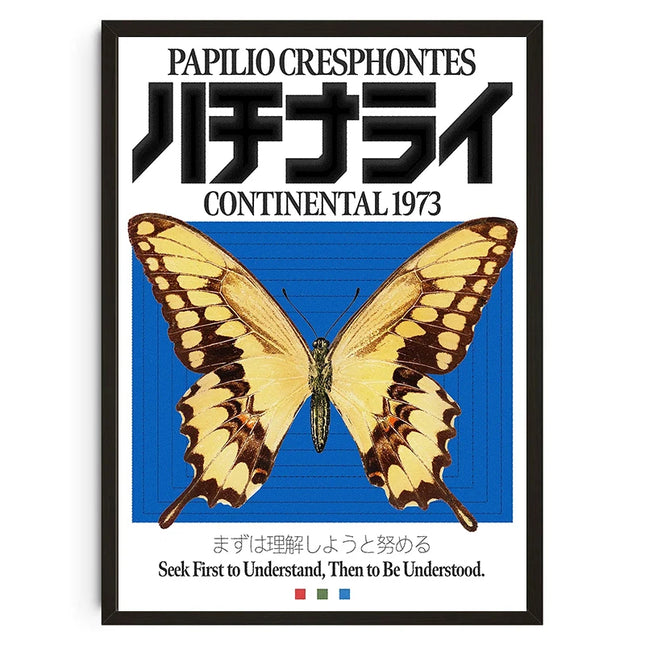 Japanese Retro Canvas Wall Art Set