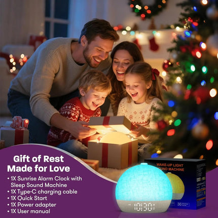 Sunrise Alarm Clock with Night Light