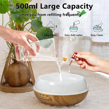 Woodgrain Ultrasonic Aroma Diffuser