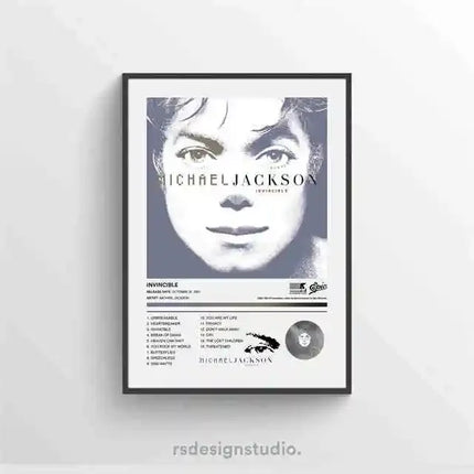 Pop Music Cat Canvas Poster