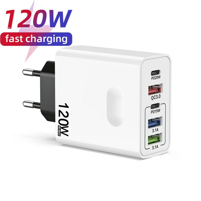 120W Multi-Port Fast Charger