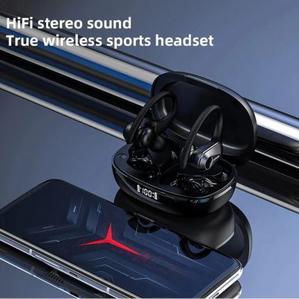 NNEOBA Wireless Bluetooth 5.3 Ear Hook Earbuds