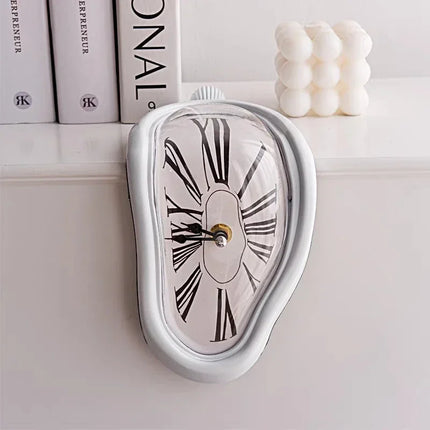Melting Design Decorative Clock