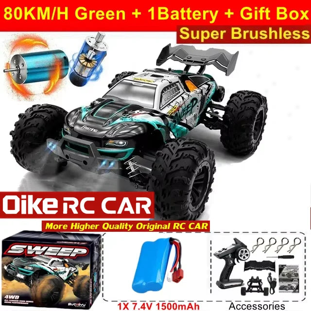 High-Speed 4WD RC Drift Car