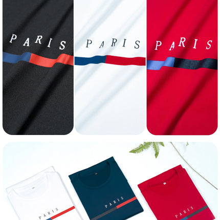 Men's 3-Pack Contrast Stripe T-Shirts