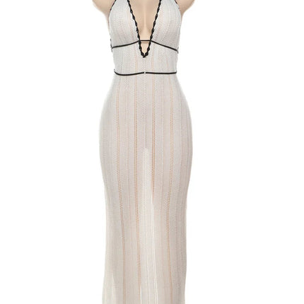 Elegant Halter Backless Dress