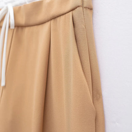 High-Waist Baggy Wide-Leg Pants