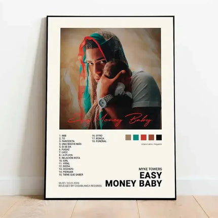 Latin Pop Music Poster