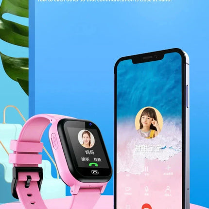 NNEOBA Child Safety Smart Watch Pink