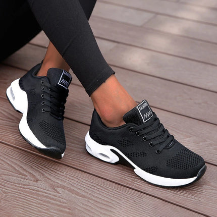 Women's Breathable Platform Sneakers