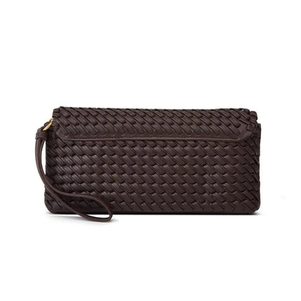 Woven Leather Shoulder Bag