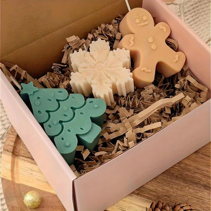 3-Piece Christmas Silicone Mold Set