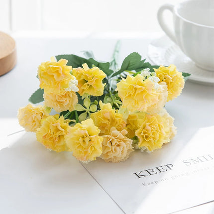 Artificial Carnation Flower Branches