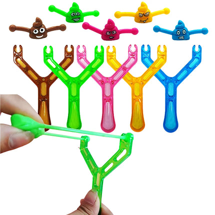 5-Piece Slingshot Poop Toy Set