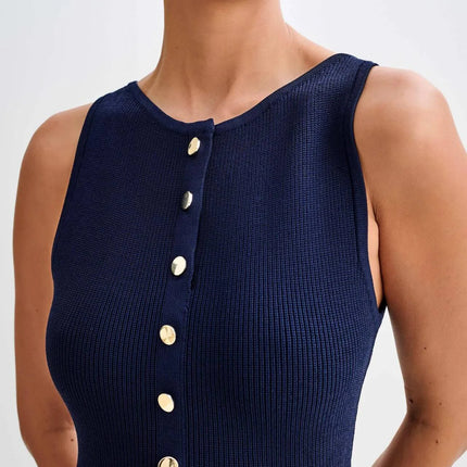 Elegant Knitted Bodycon Dress