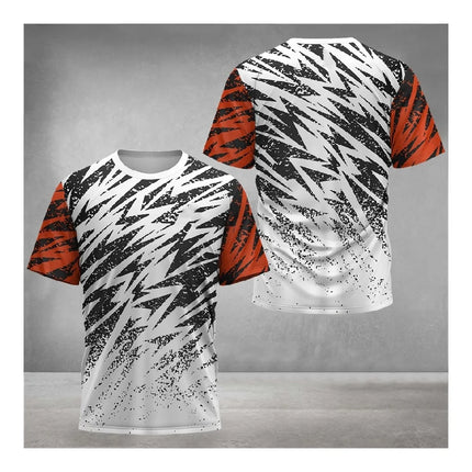 Men's 3D Print Sports T-Shirt
