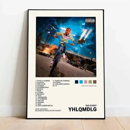 Latin Pop Music Poster