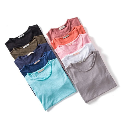 Men's Cotton V-Neck T-Shirt