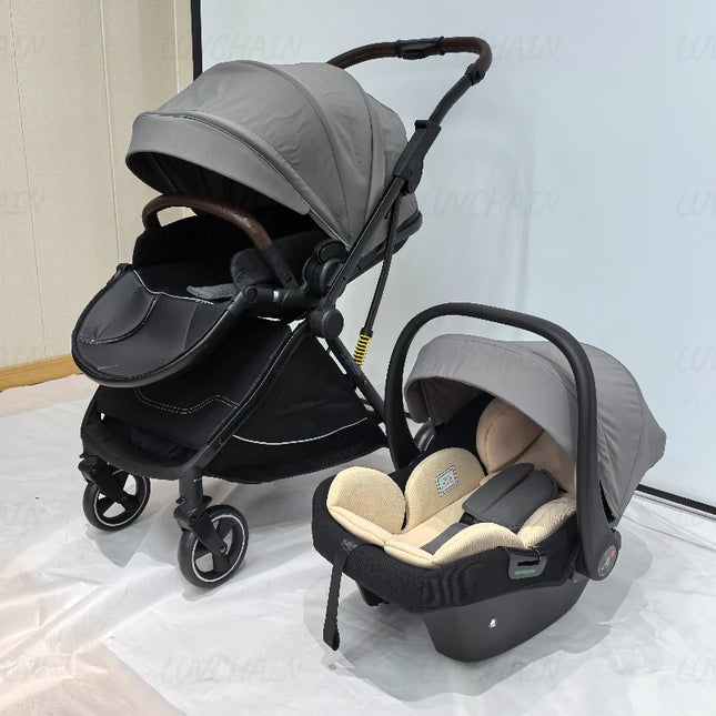 2-in-1 High-View Baby Travel System