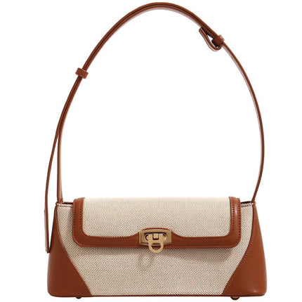 Color Block Underarm Bag