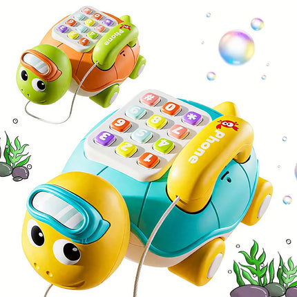 Musical Crawling Turtle Toy