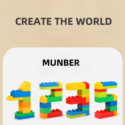 240-Piece Construction Building Block Set