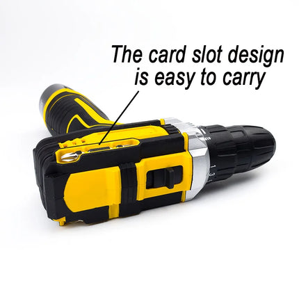 Cordless Electric Drill Set
