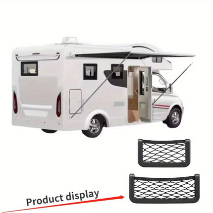 Car Storage Mesh Pockets