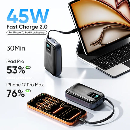 20000mAh 45W Fast Charging Power Bank