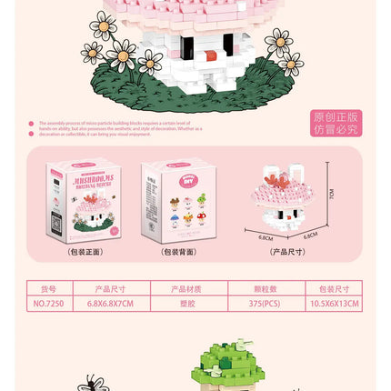 Mushroom Building Block Set