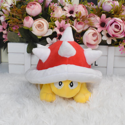 Spiny Koopa Shell Plush Toy – 5.5 Inches