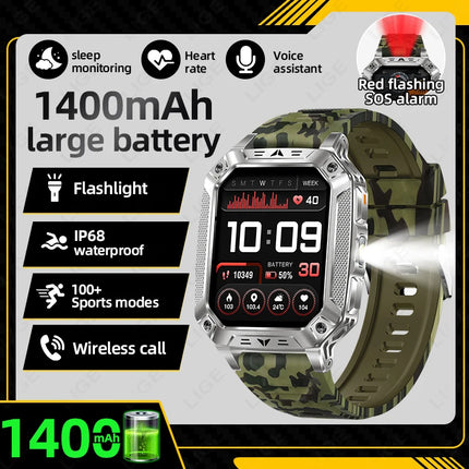Smartwatch with Flashlight