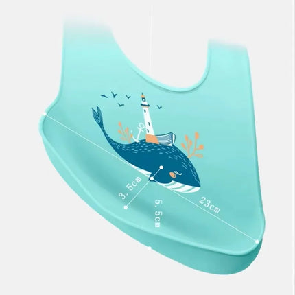 Waterproof Silicone Baby Bib