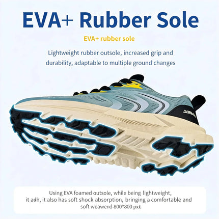 Shock-Absorbing Running Sneakers