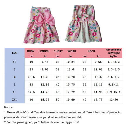 Pink Dog Princess Dress