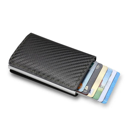 Carbon Fiber RFID Trifold Wallet