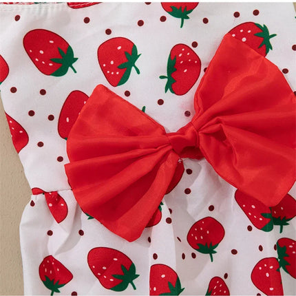 Rabbit Bow Pet Dress