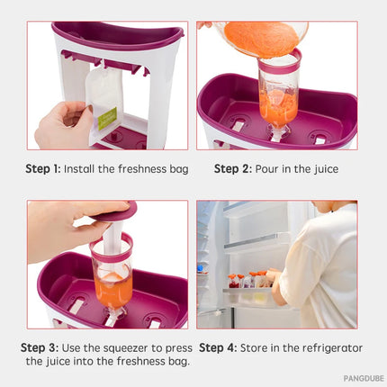 Baby Food Squeeze Station