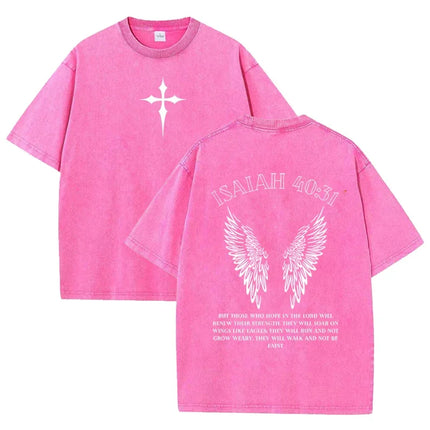 Isaiah 40:31 Christian Graphic T-Shirt