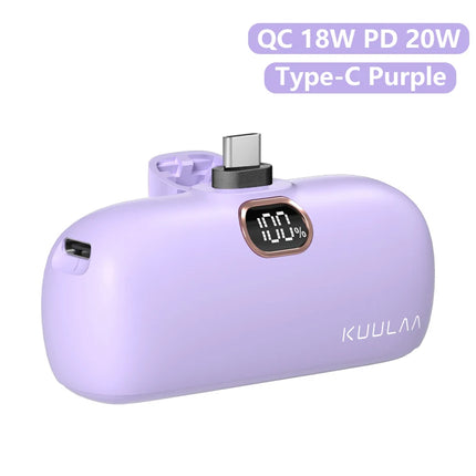 Mini 5000mAh Portable Power Bank